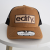 The Potter's House – Edify Trucker Hat – Tan and Black