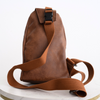 Leather Sling Bag – Brown