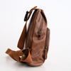 Leather Sling Bag – Brown