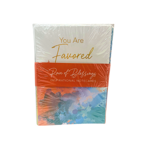 You Are Favored Inspirational Notecards – The Potter's House