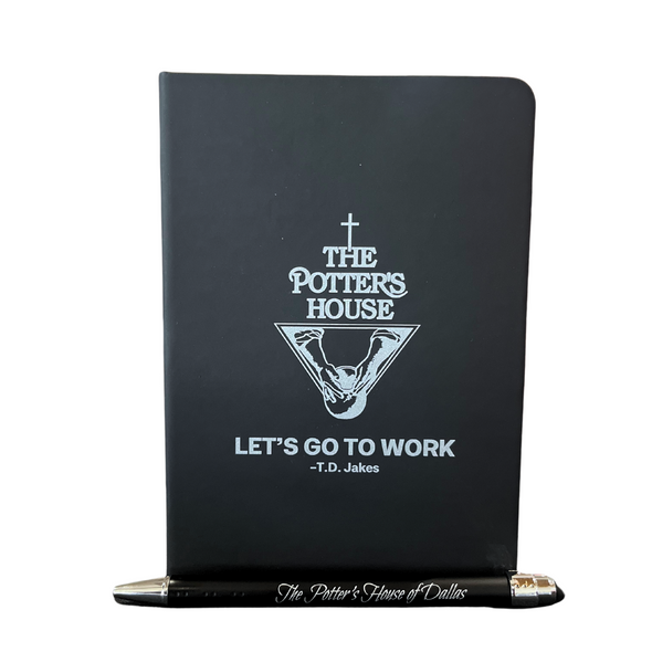 The Potter's House – TPH Journal and Pen Set (Black)