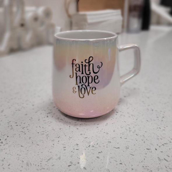 T.D. Jakes— Faith, Hope, Love Mug
