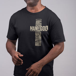 T.D. Jakes – Man of God Cross T-Shirt – Black