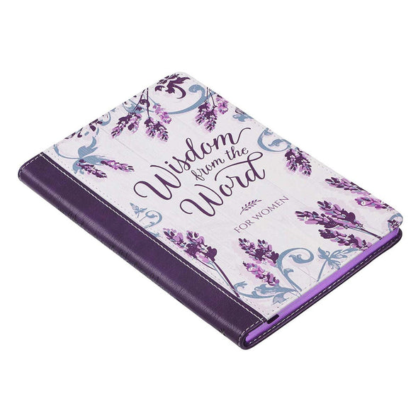 T.D. Jakes – Wisdom from the Word for Women Purple Faux Leather Gift Book