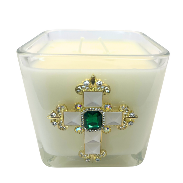 Hyssop Pearl Cross Candle – The Potter's House