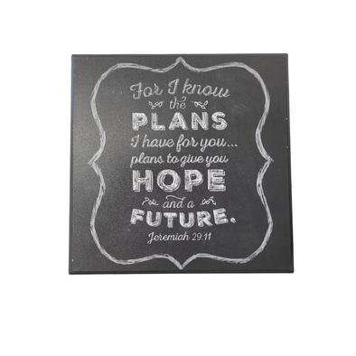 T.D. Jakes - For I Know the Plans Wall Plaque