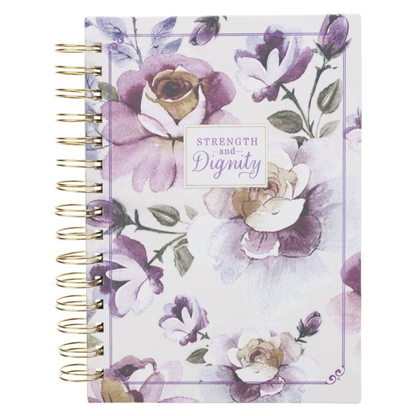 Strength and Dignity Floral Notebook Set