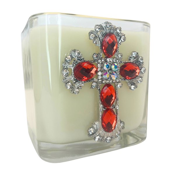 Pomegranate Cross Candle– The Potter's House