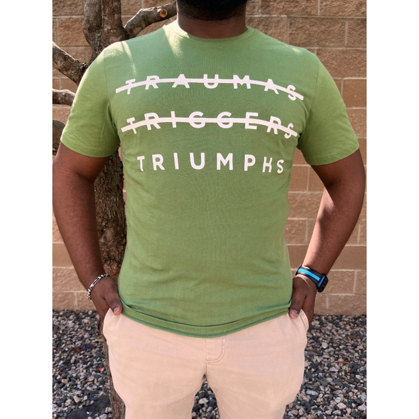 T.D. Jakes - Traumas Triggers Triumph Adult T-Shirt