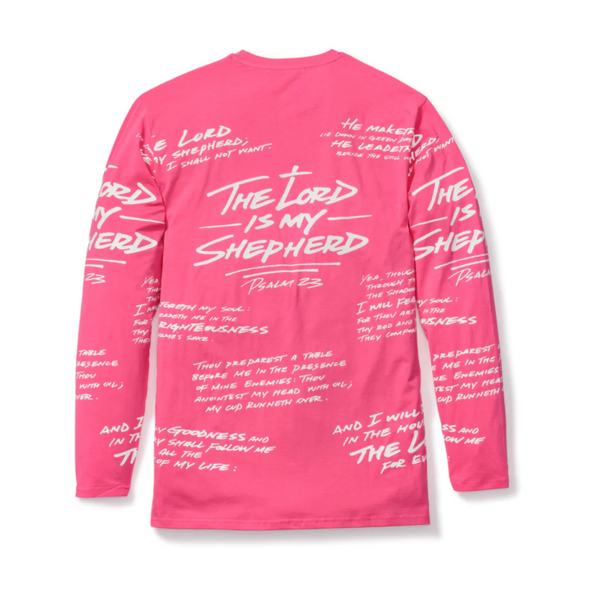 T.D. Jakes - Psalm 23 All-Over Print Long-Sleeve T-Shirt