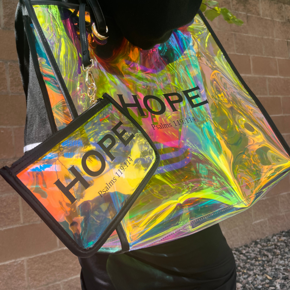 The Potter’s House– Hope Iridescent Tote Bag Accessories