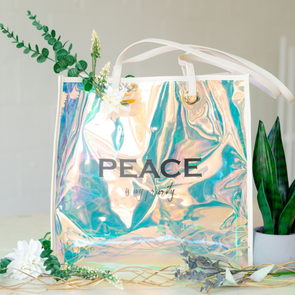 The Potter’s House – Peace Is My Priority Iridescent Tote Bag Accessories