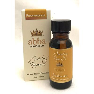 Abba Jerusalem Anointing Oil Frankincense and Myrrh Ancient Biblical  Fragrances