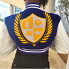T.D. Jakes - WTAL Cropped Letterman Jacket - Wool with Leather Sleeves