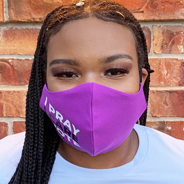 T.D. Jakes - I Pray I Care I Vote Mask