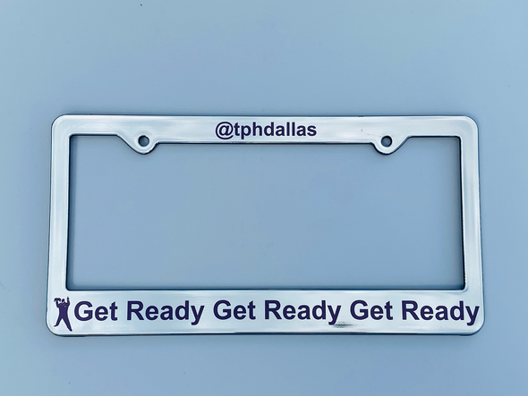 T.D. Jakes - Get Ready License Plate Frame